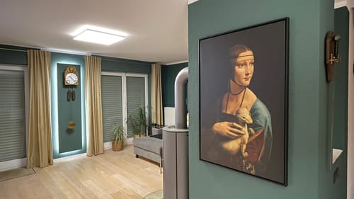 Customer photo review of Lady with an Ermine | Leonardo da Vinci | 1489