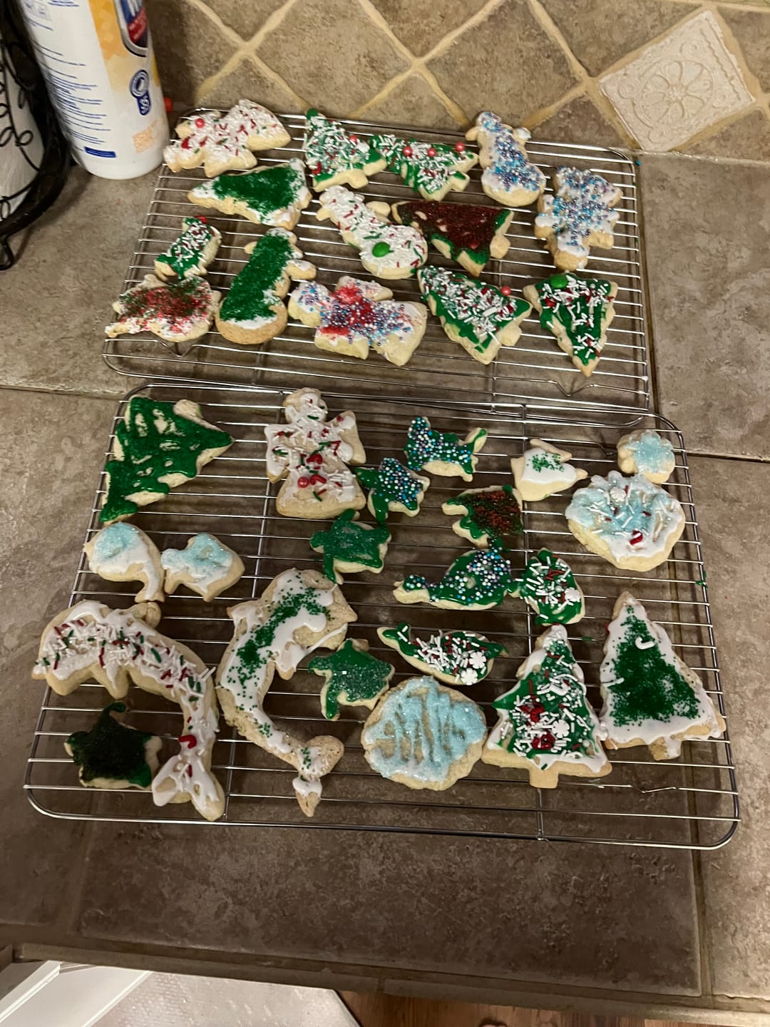 Customer photo review of gfJules Gluten Free Cut-Out Cookie Mix