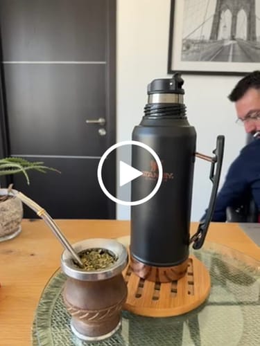 Customer video review of Messi x Stanley 1913 High Presicion Flow Mate System GOAT Black | 1.2L