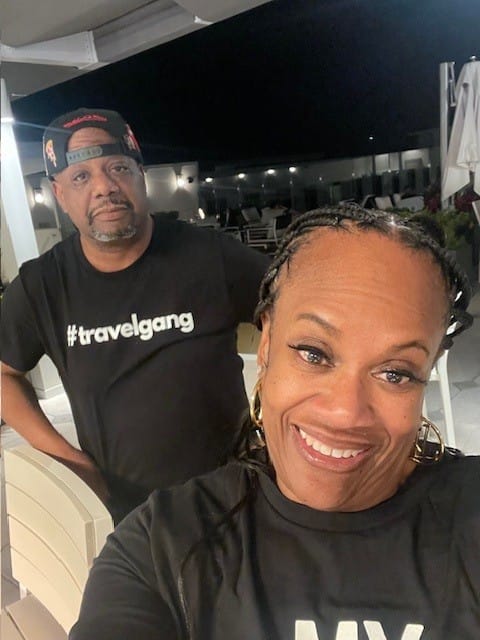 Customer photo review of Airplane Mode On Unisex T-Shirt Black Edition