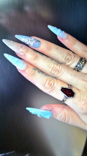 Customer photo review of Blue Mermaid's Embrace