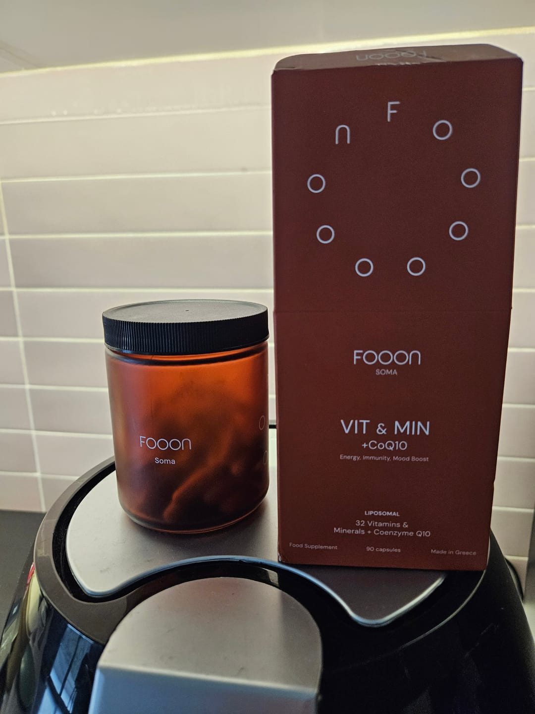 Customer photo review of Βιταμίνες & Μέταλλα + Συνένζυμο Q10 -  FOOON