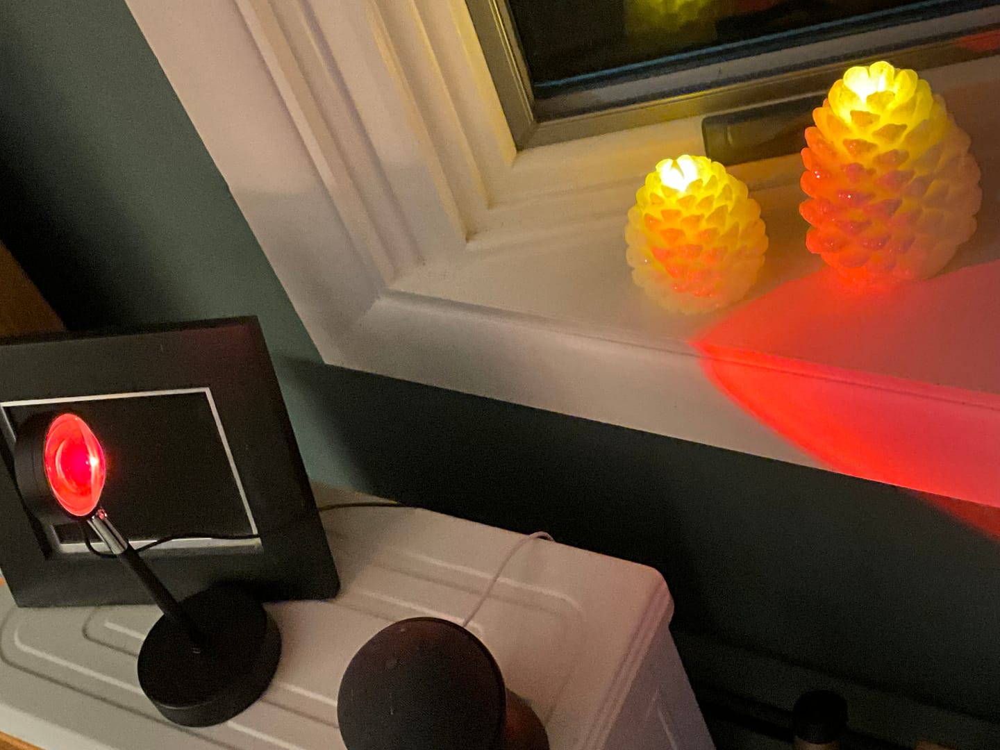 Customer photo review of Golden Hour Sunset Lamp