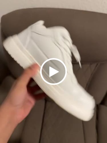 Customer video review of ELEVATESHOES WHITE CASUAL