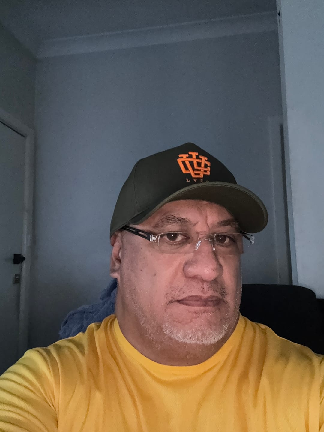 Customer photo review of ULTRA FIT Grey A-Frame Snapback