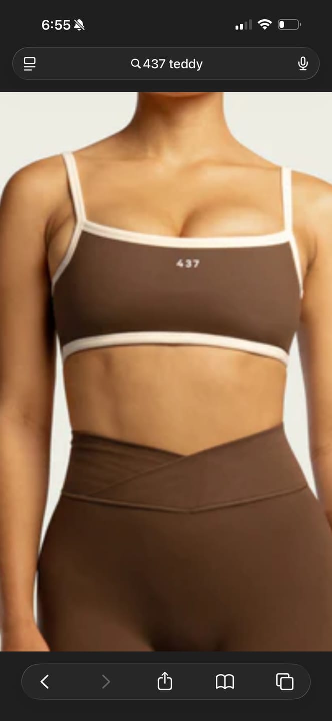 Customer photo review of The Micro Bra / Teddy-Cream