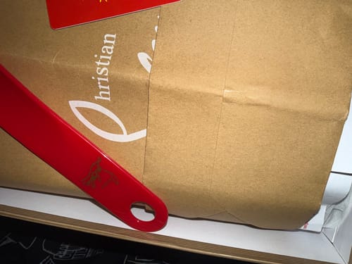 Customer photo review of Cristian LouBoutin Black