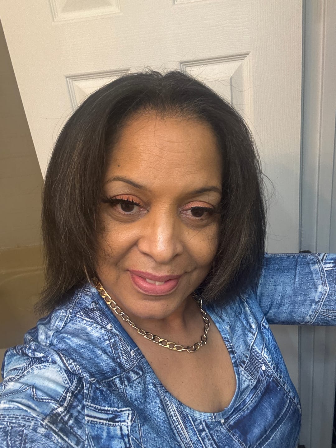 Customer photo review of Silk Smooth Guard (Heat Protectant)