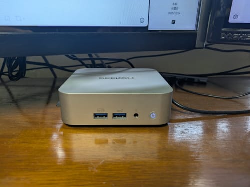 Customer photo review of GEEKOM  A8 ミニPC 2025エディション AMD Ryzen R7-8745HS/R9-8945HS
