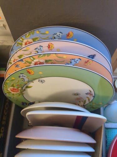 Customer photo review of Aynsley Cottage Garden Dinner Plates Set of 4