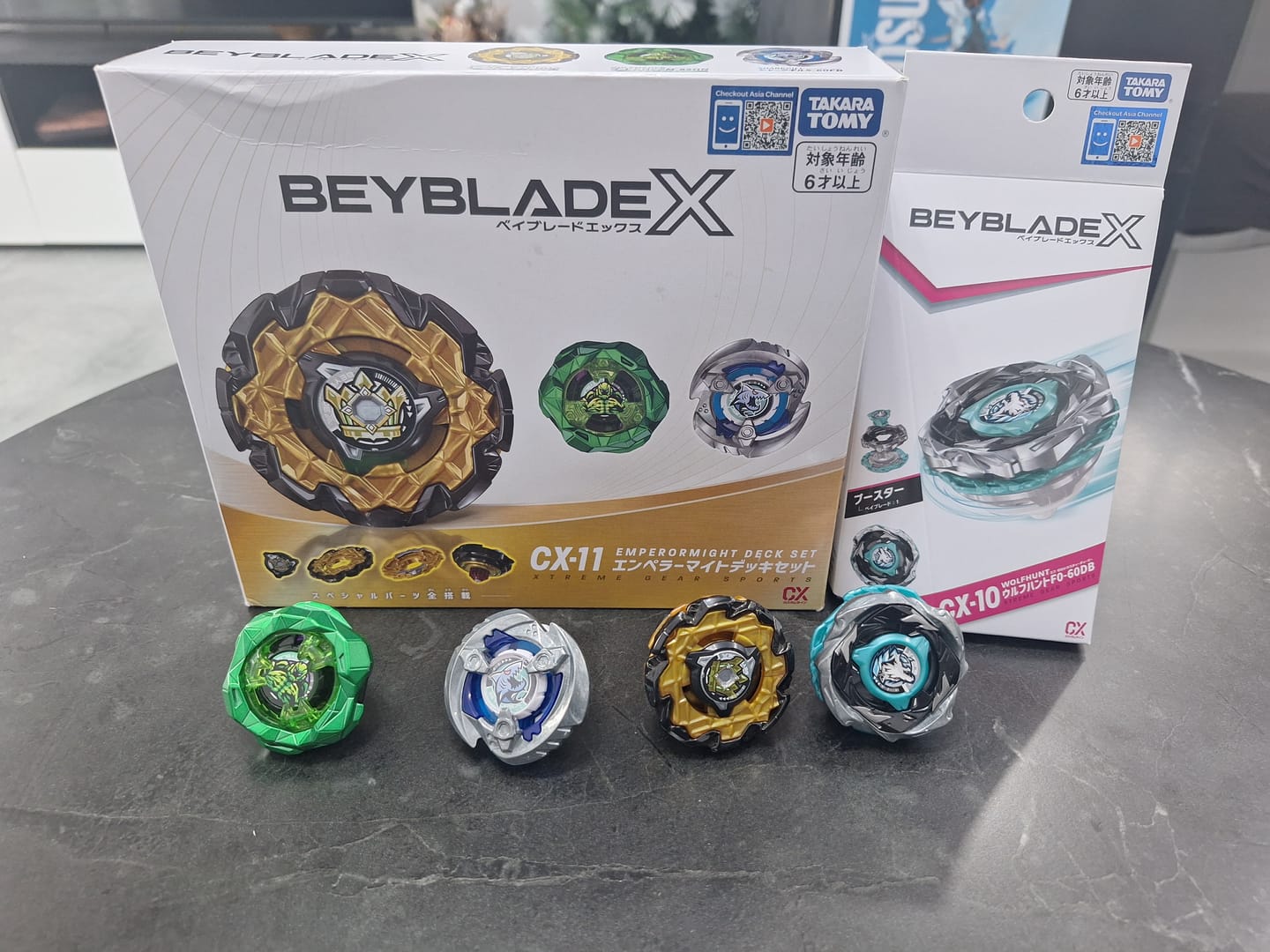 Customer photo review of [Pre-Order] Beyblade CX November Release Bundle (CX-10 & CX-11)