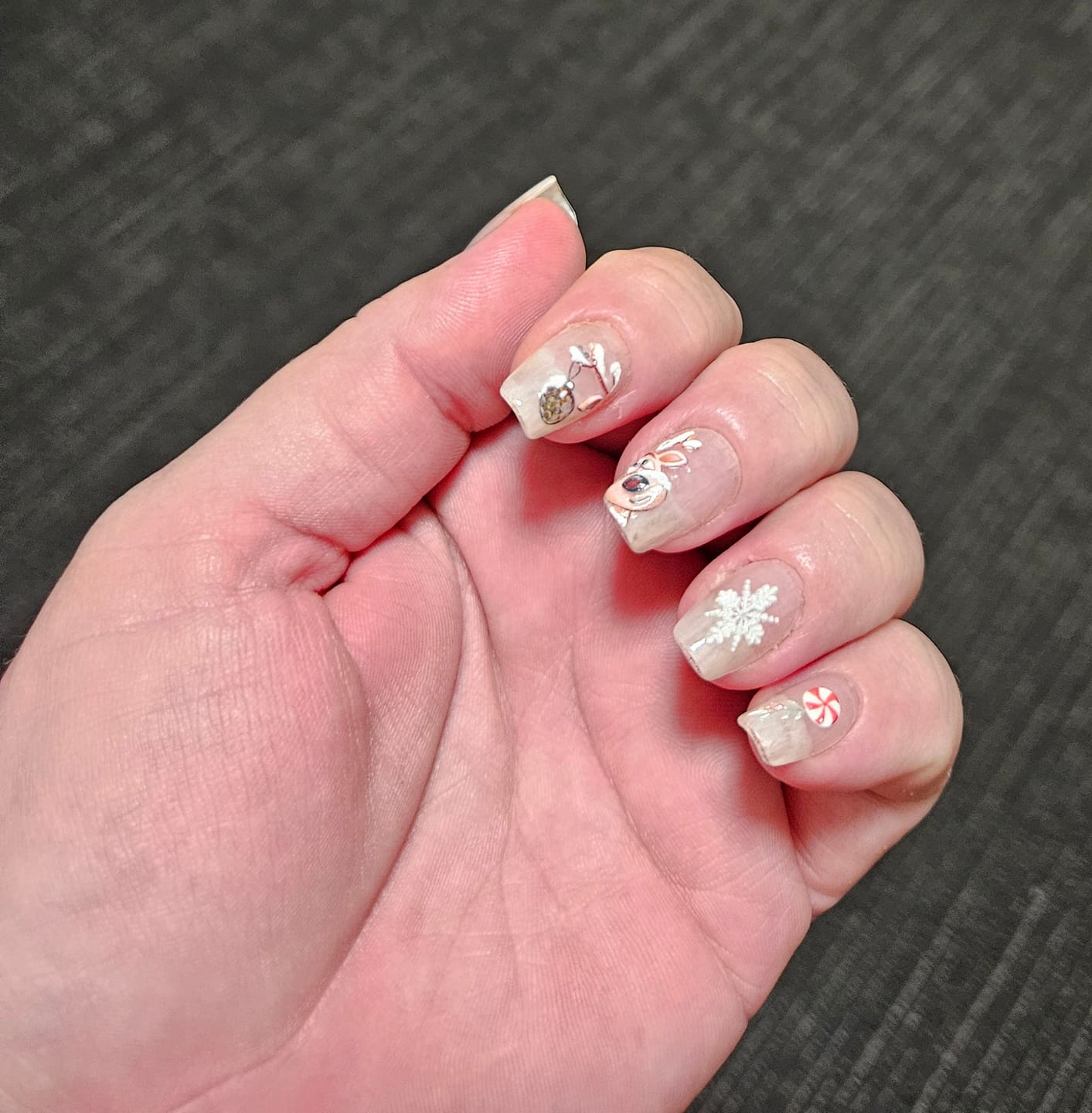 Customer photo review of Diamond Top Coat (6 In 1 + Extension Gel)