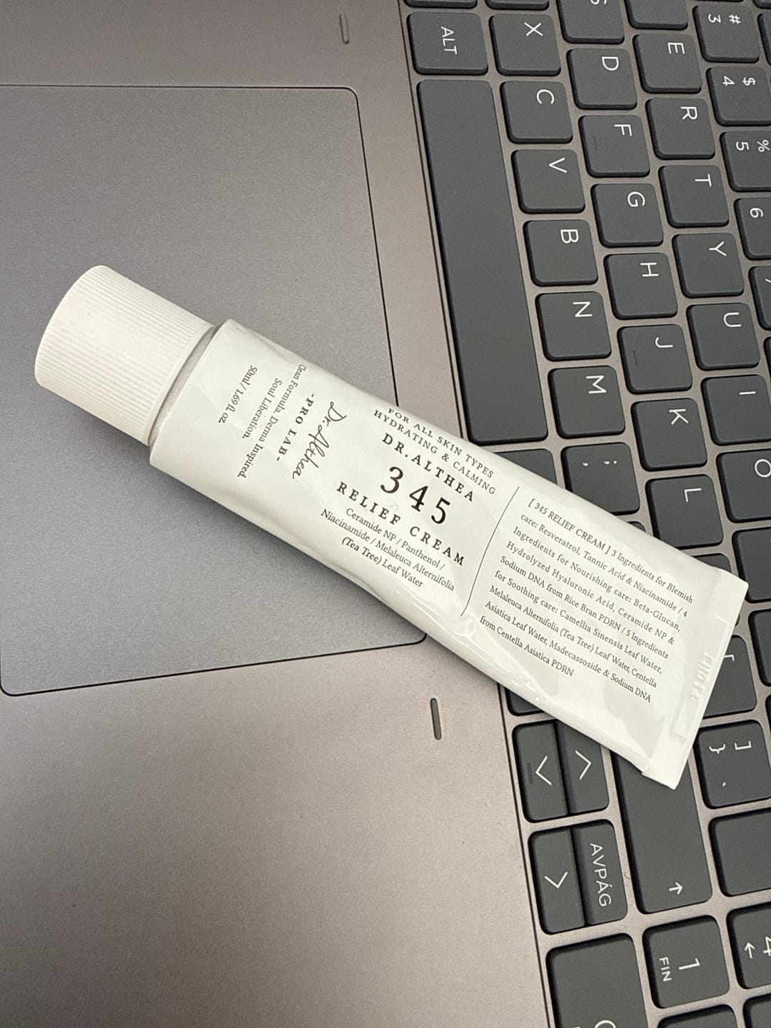 Customer photo review of 345 Relief Cream