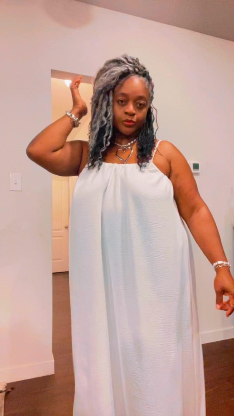 Customer photo review of softari™ Driftline Dress