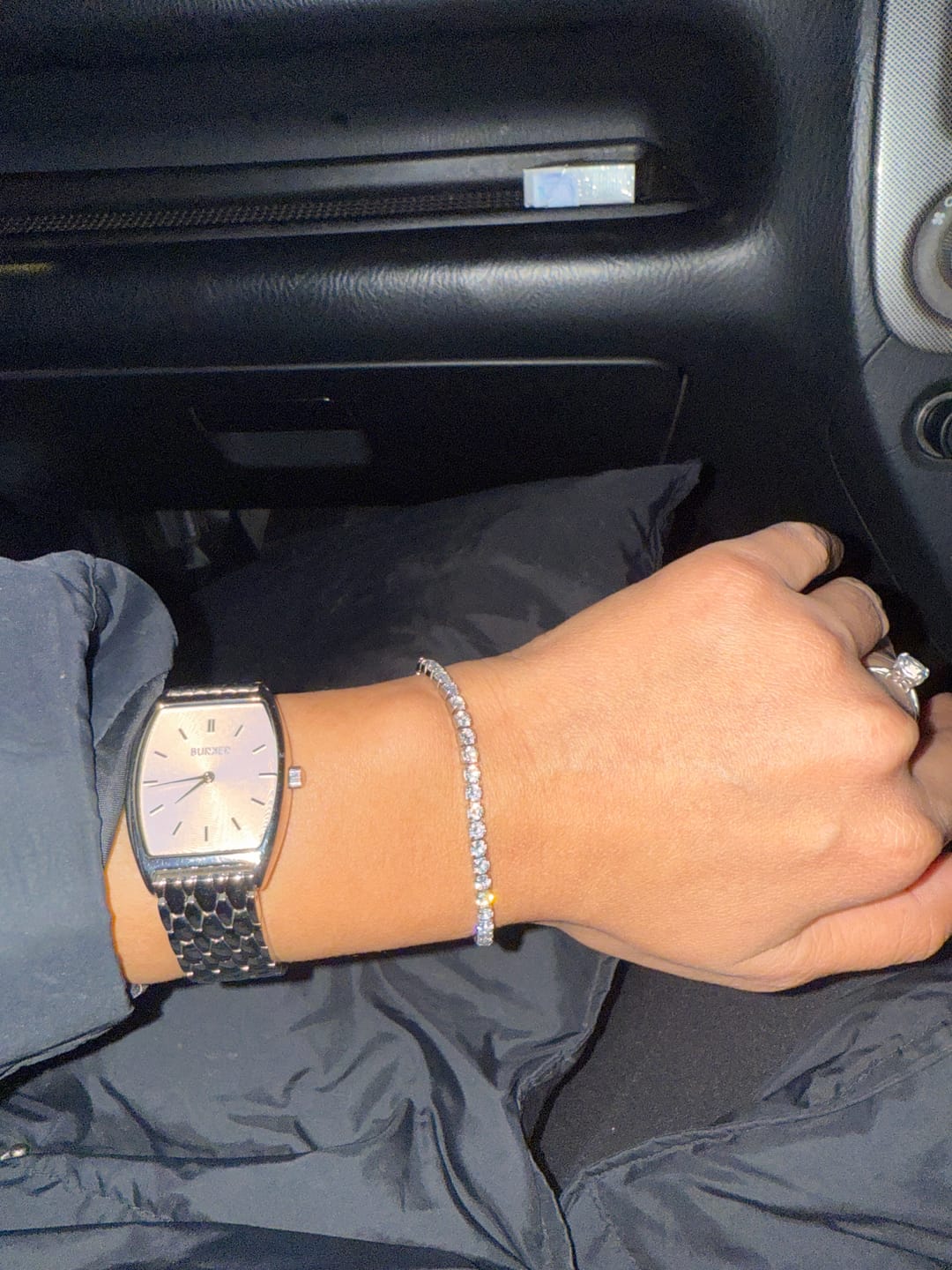 Customer photo review of Ava Silver Bracelet