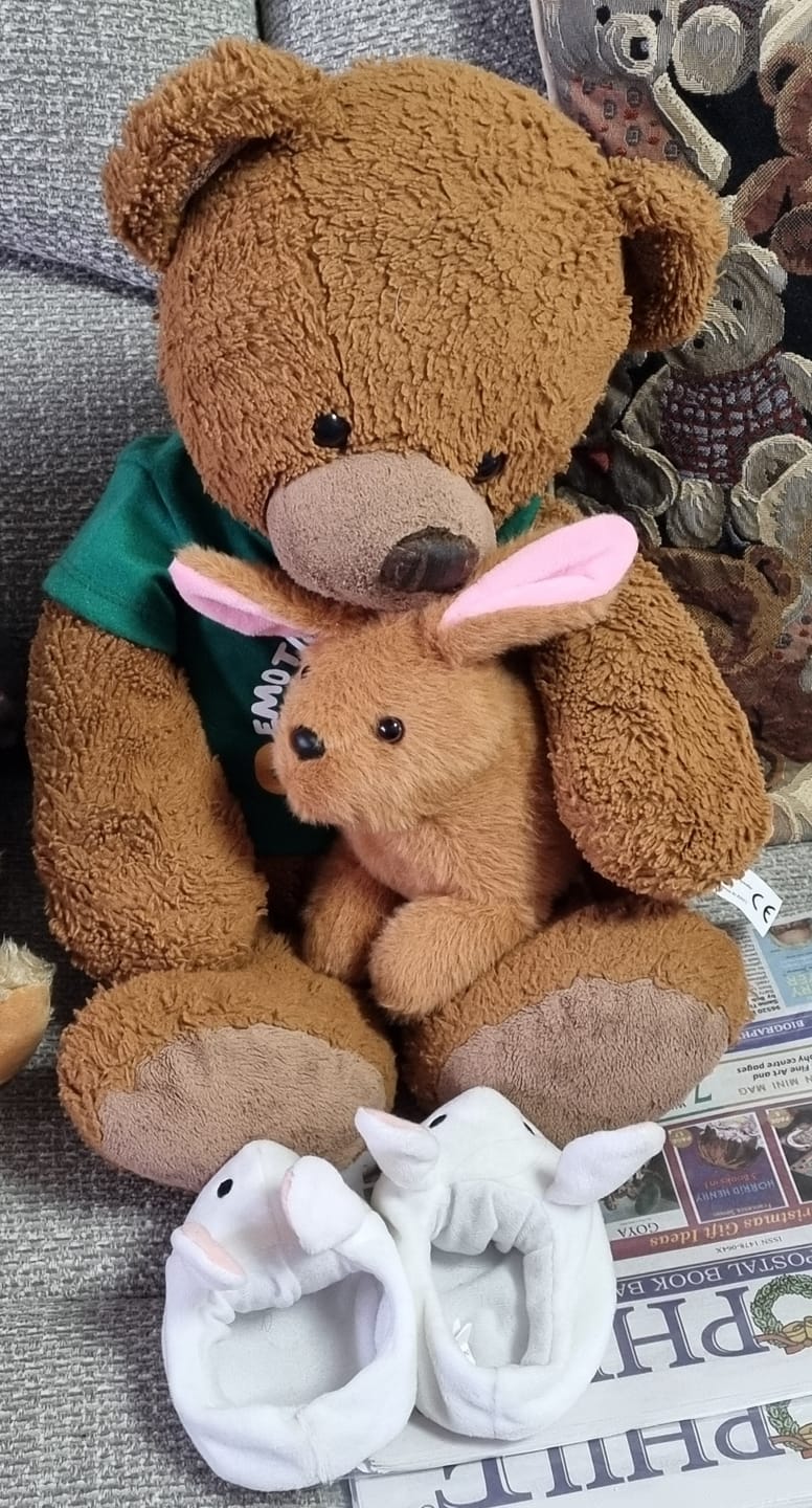 Customer photo review of Brenda the Bunny