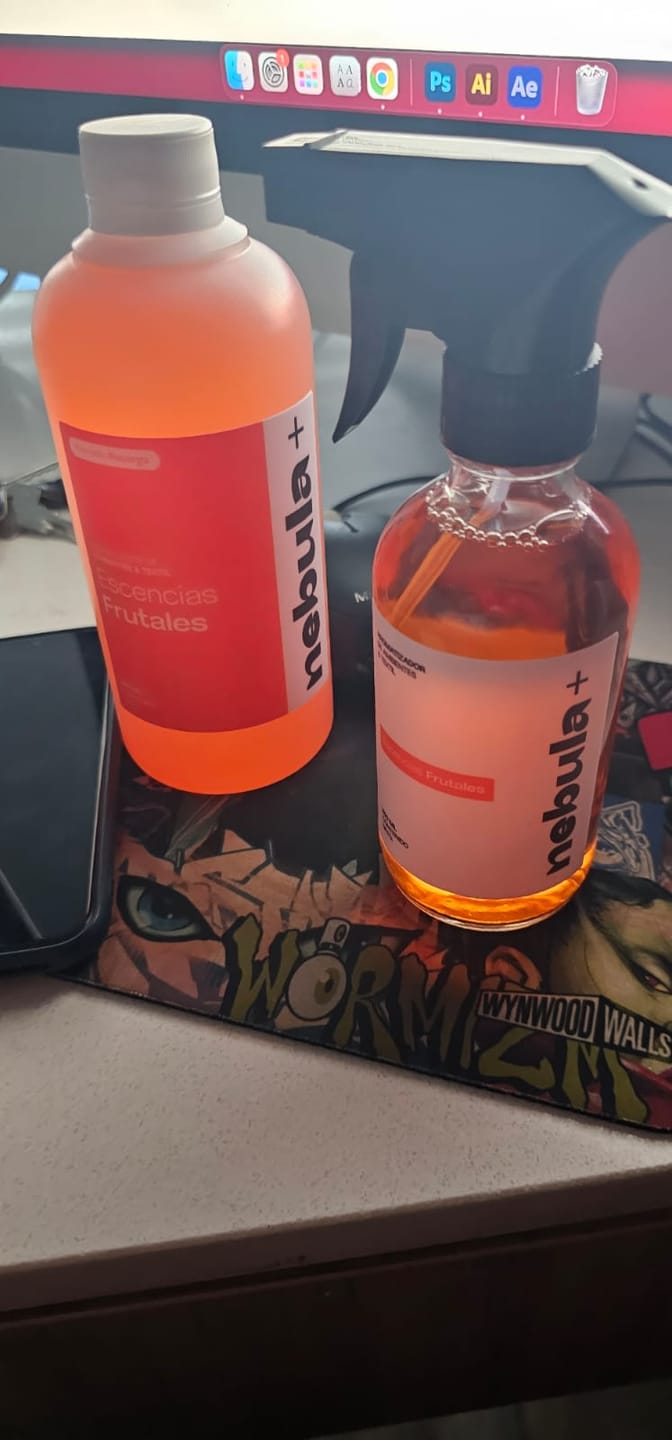 Customer photo review of PACK AROMATIZANTE NEBULA+ 250ML + RECARGA 500ML A ELECCIÓN
