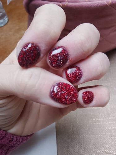 Customer photo review of Glowdip Alles-in-één Manicure Set