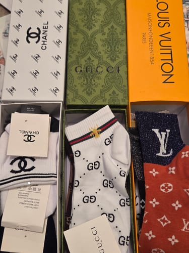 Customer photo review of LOW-CUT SOCKS 427540 (1 BOX)
