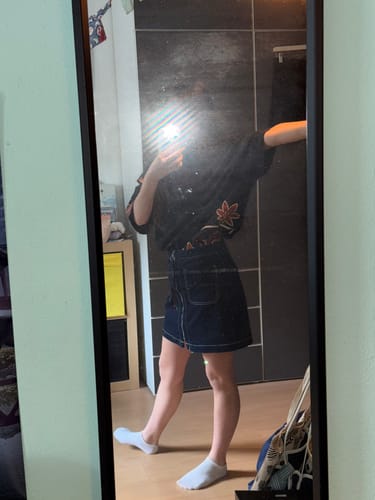 Customer photo review of Kazuha Cat T-Shirt Preorder