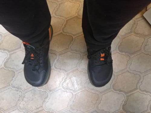 Customer photo review of Aurora - Wide Toe Sneakers