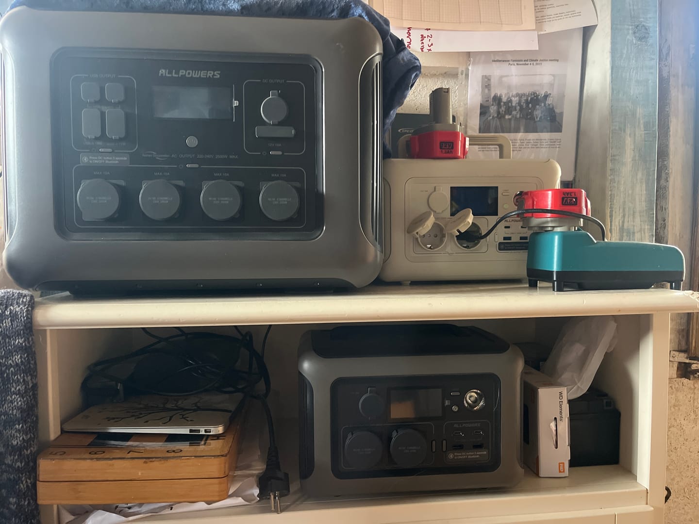 Customer photo review of ALLPOWERS R600 Portable Power Station 600W 299Wh LiFeP04 Battery