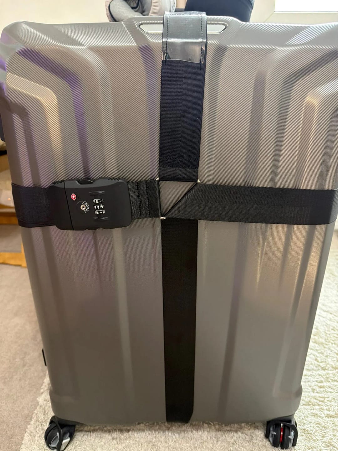 Customer photo review of Sangle TSA pour Valise