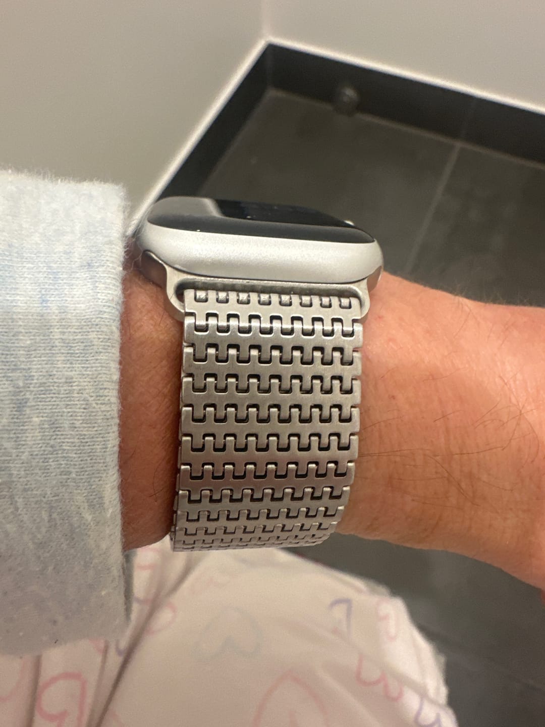Customer photo review of Atlanta Metal Strap