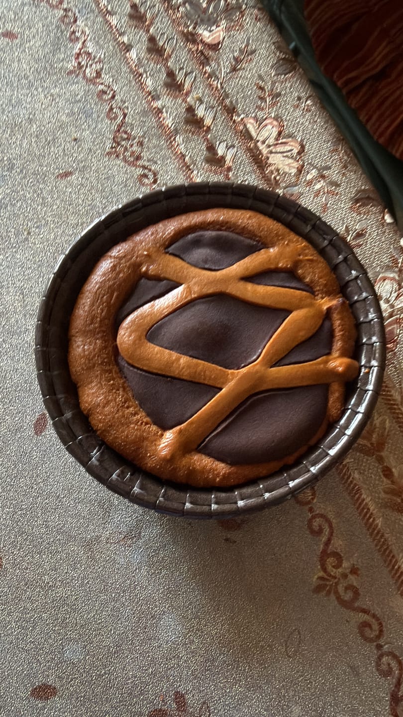 Customer photo review of Crostatine con crema al cioccolato