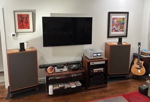 Customer photo review of HST Dual AMT Super Tweeter Pair