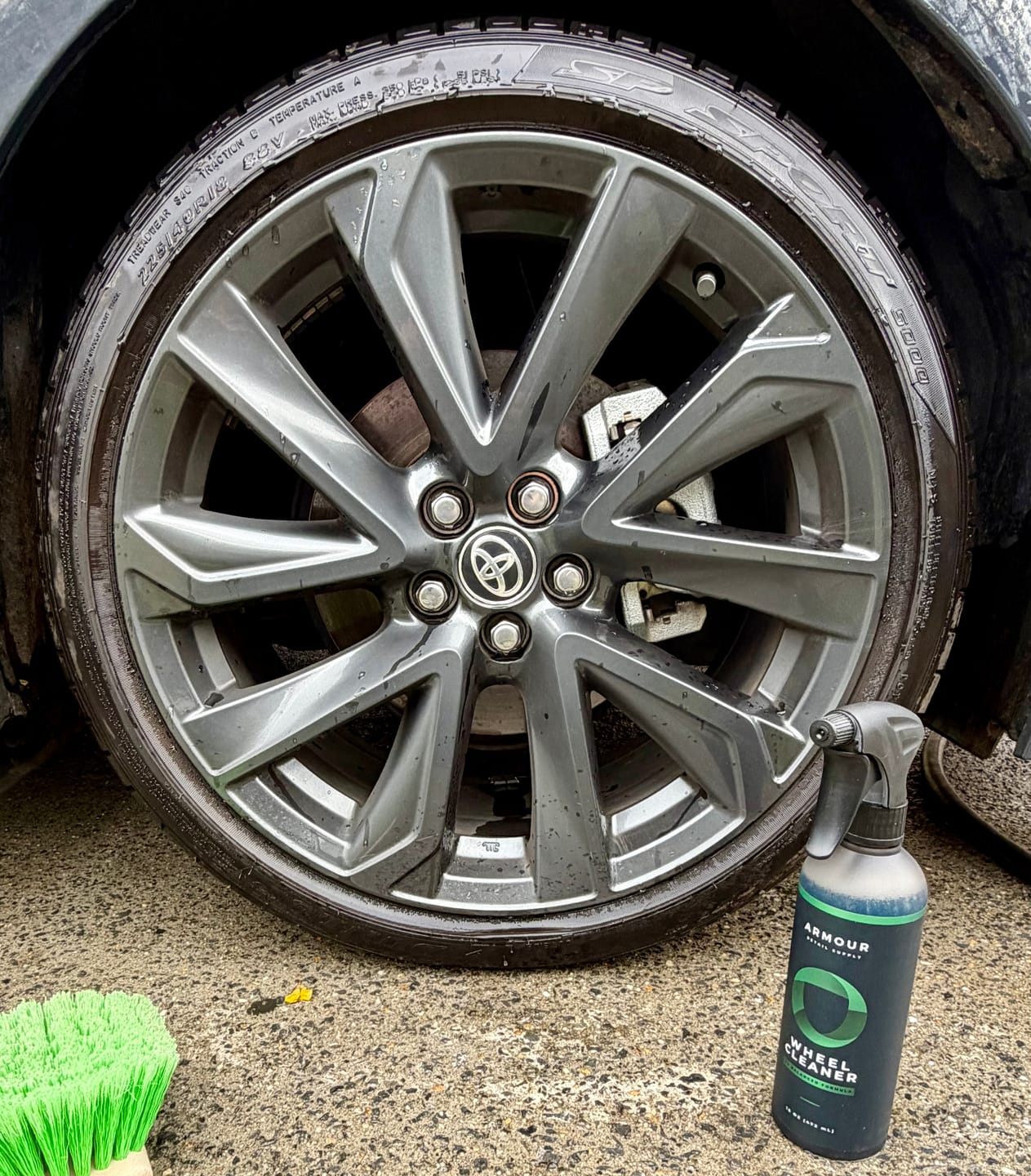 Customer photo review of Tire Cleaner