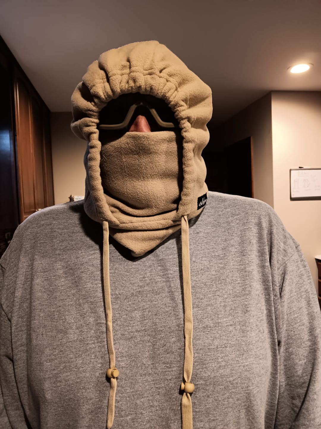 Customer photo review of Fleece Hood