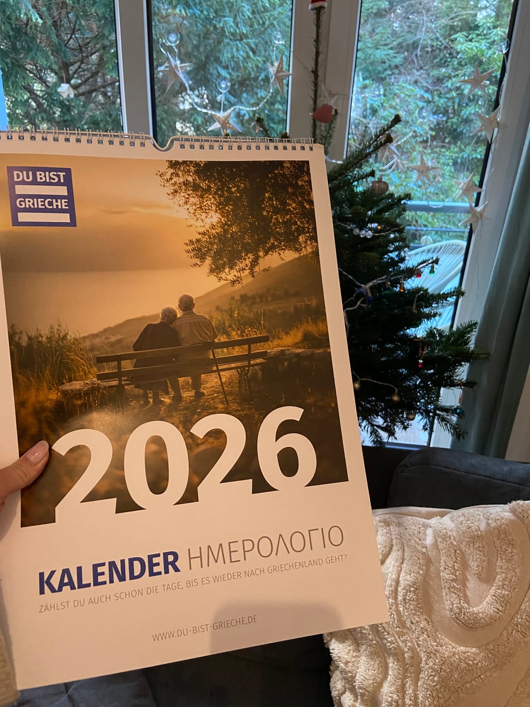 Customer photo review of DU BIST GRIECHE Kalender 2026