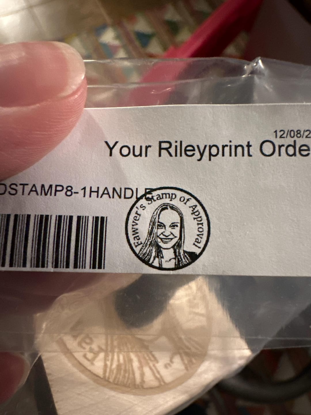 Customer photo review of Face Stamp﹘ Wood Stamp﹘US