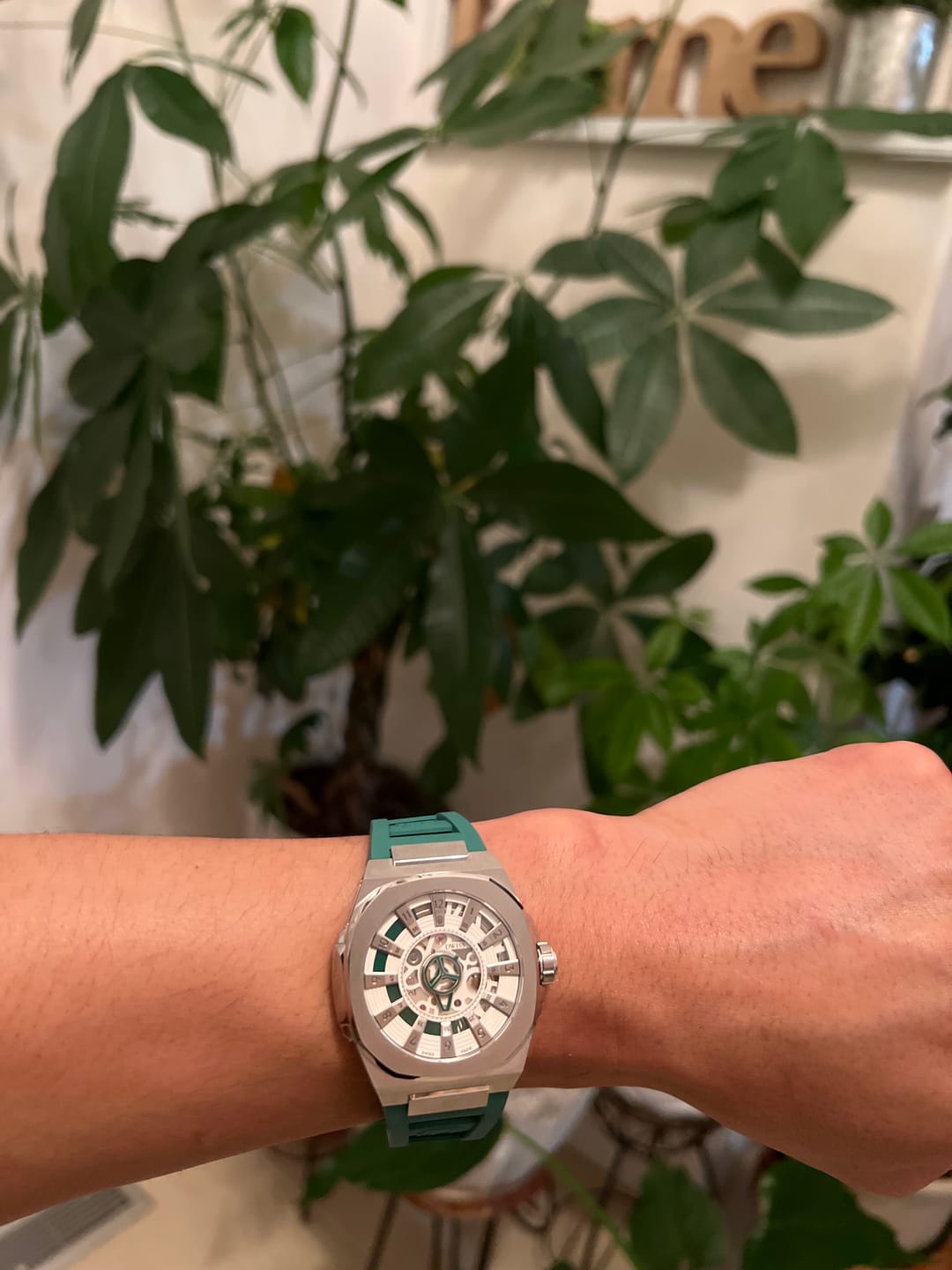 Customer photo review of M3S-green-rubber