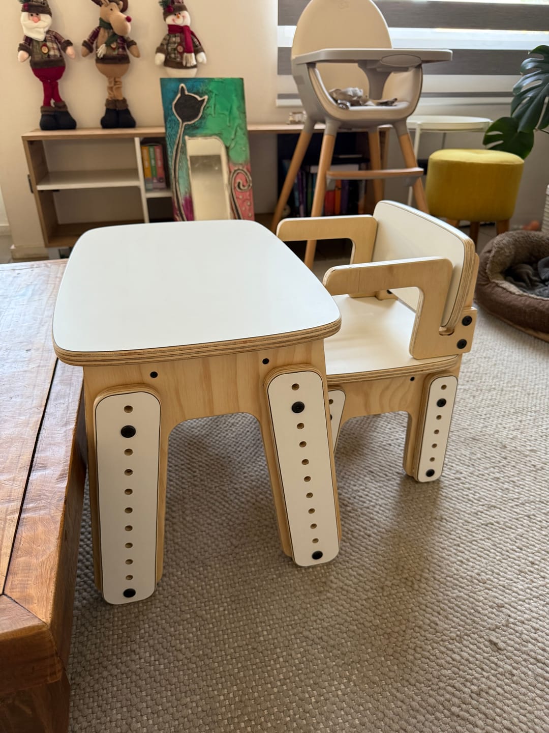 Customer photo review of Silla reni con apoya brazos