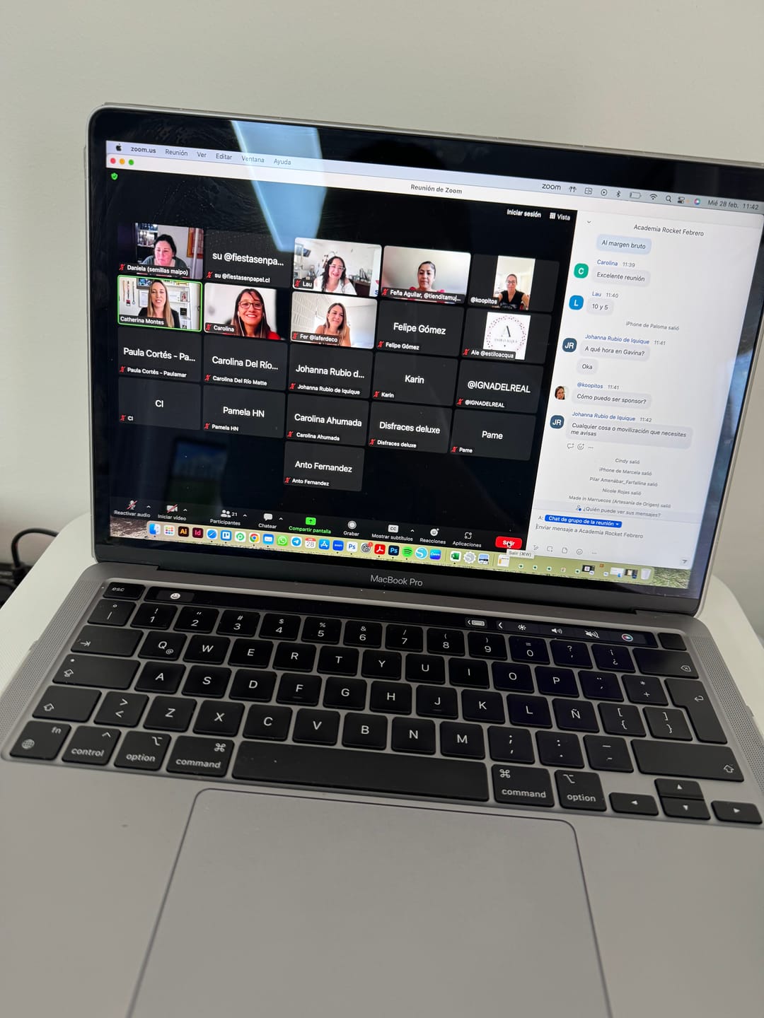 Customer photo review of Programa Rocket 🚀 Ecommerce en Shopify