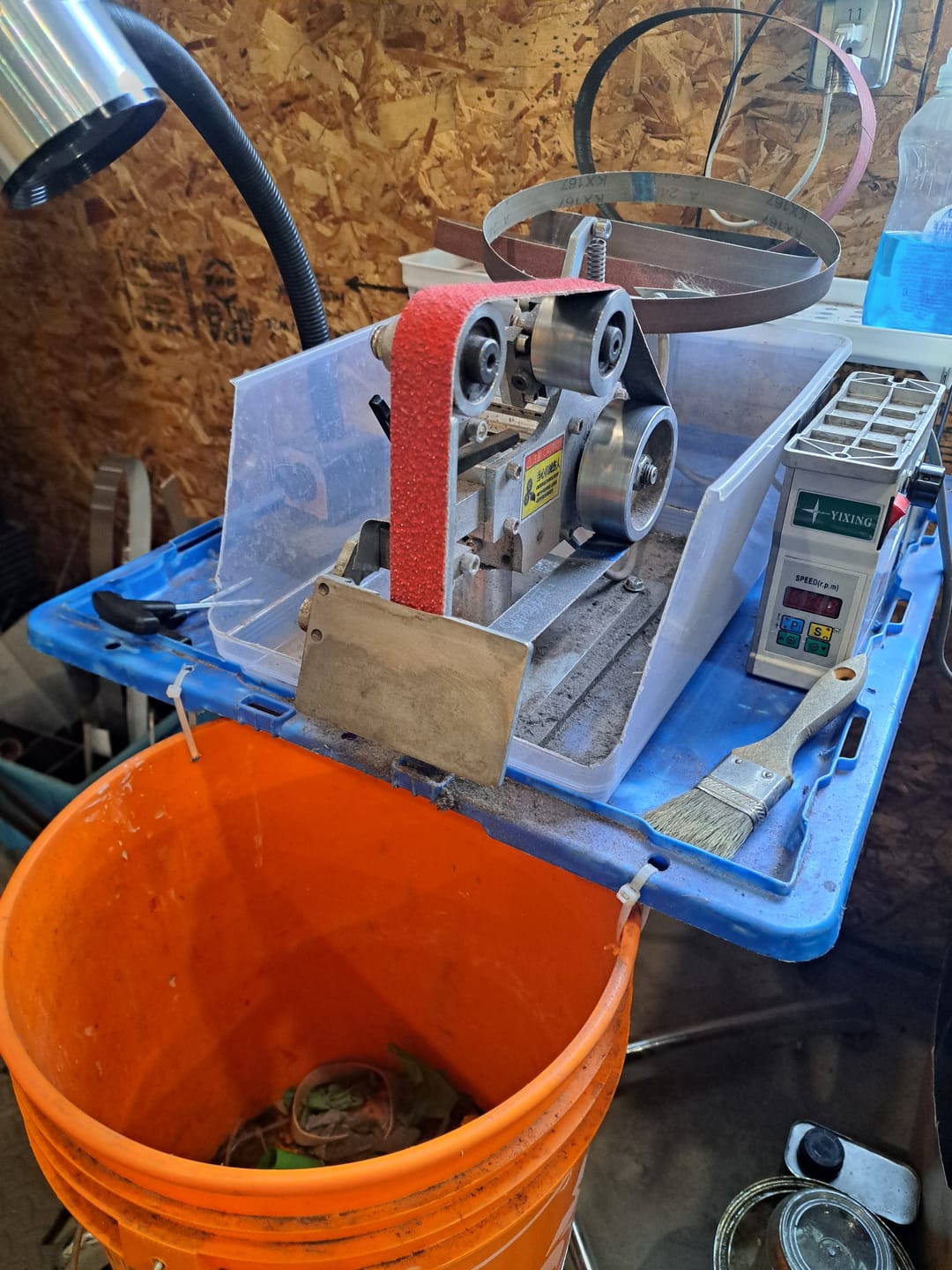 Customer photo review of 1" x 30" Sanding Belts for Stock Removal, 3 PACK
