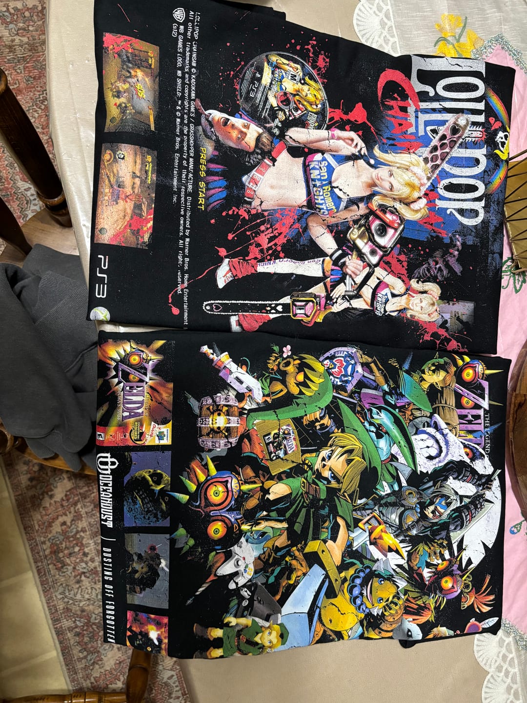 Customer photo review of Video Games 'Lollipop Chainsaw' T-Shirt