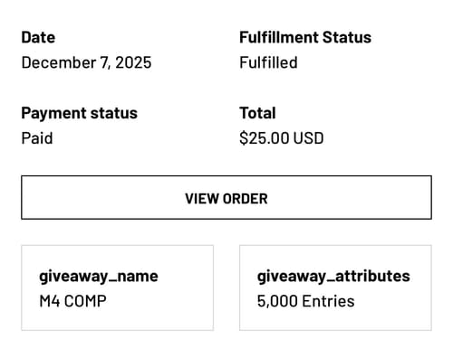 Customer photo review of ($25) QUICK ENTRY
