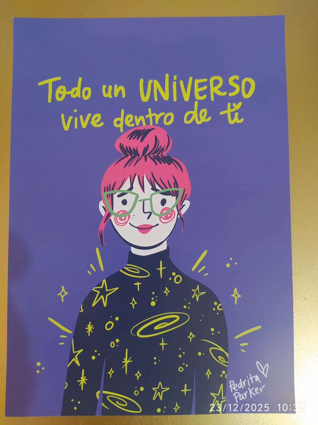 Customer photo review of Ilustración A5 de Regalo
