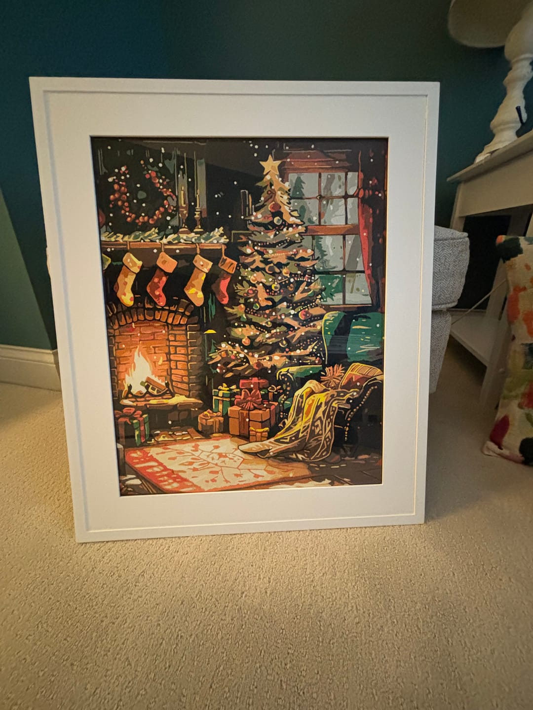 Customer photo review of Cozy Snowfall