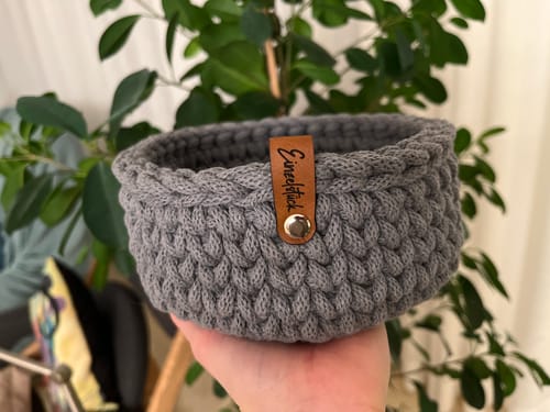 Customer photo review of Label-Set "Einzelstück" - Label aus Kunstleder - CS0025