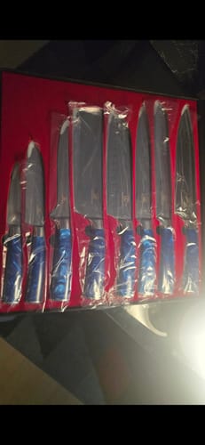 Customer photo review of Shiburu Messerset Premium 8-teilig