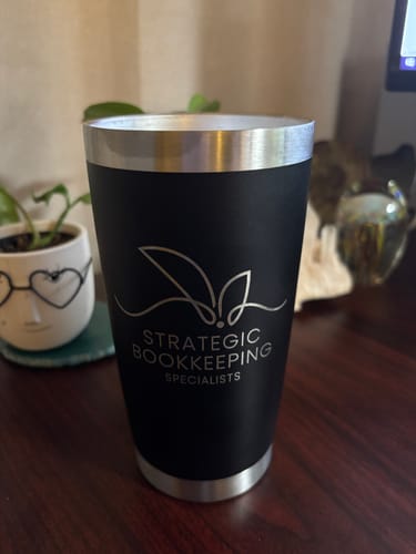 Customer photo review of (6 Pieces) Laser Engraved Tumbler | 20 oz