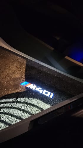 Customer photo review of BMW M LITE DOOR LIGHTS