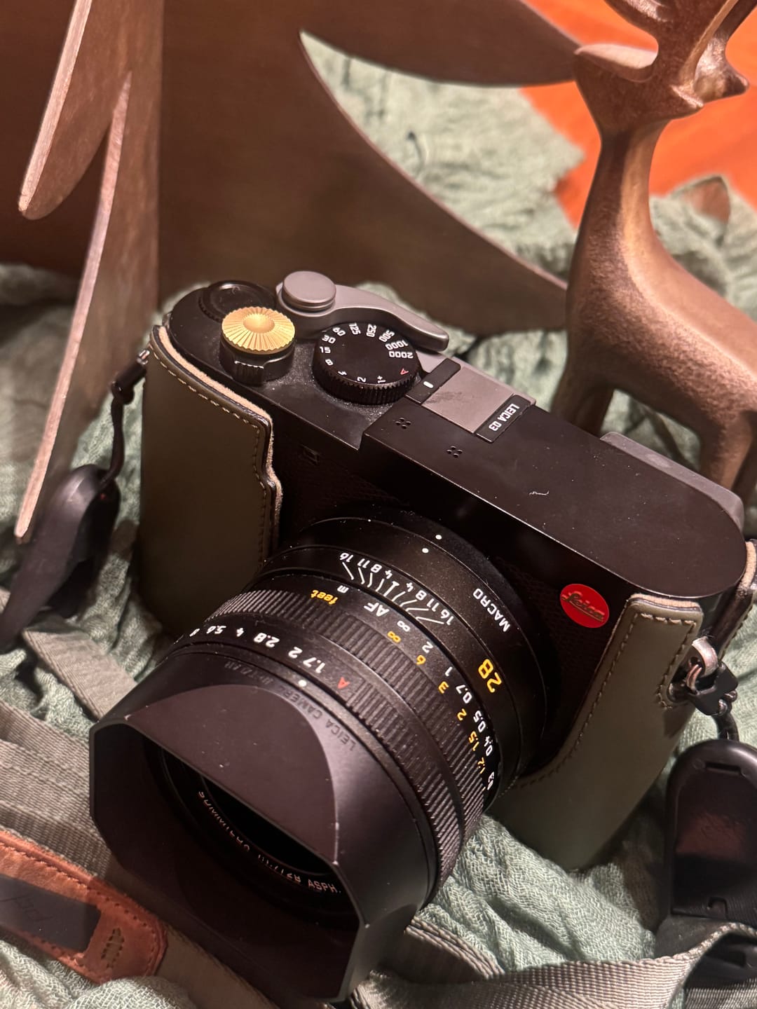 Customer photo review of Air Clicker – Soft Release Button (Brass)