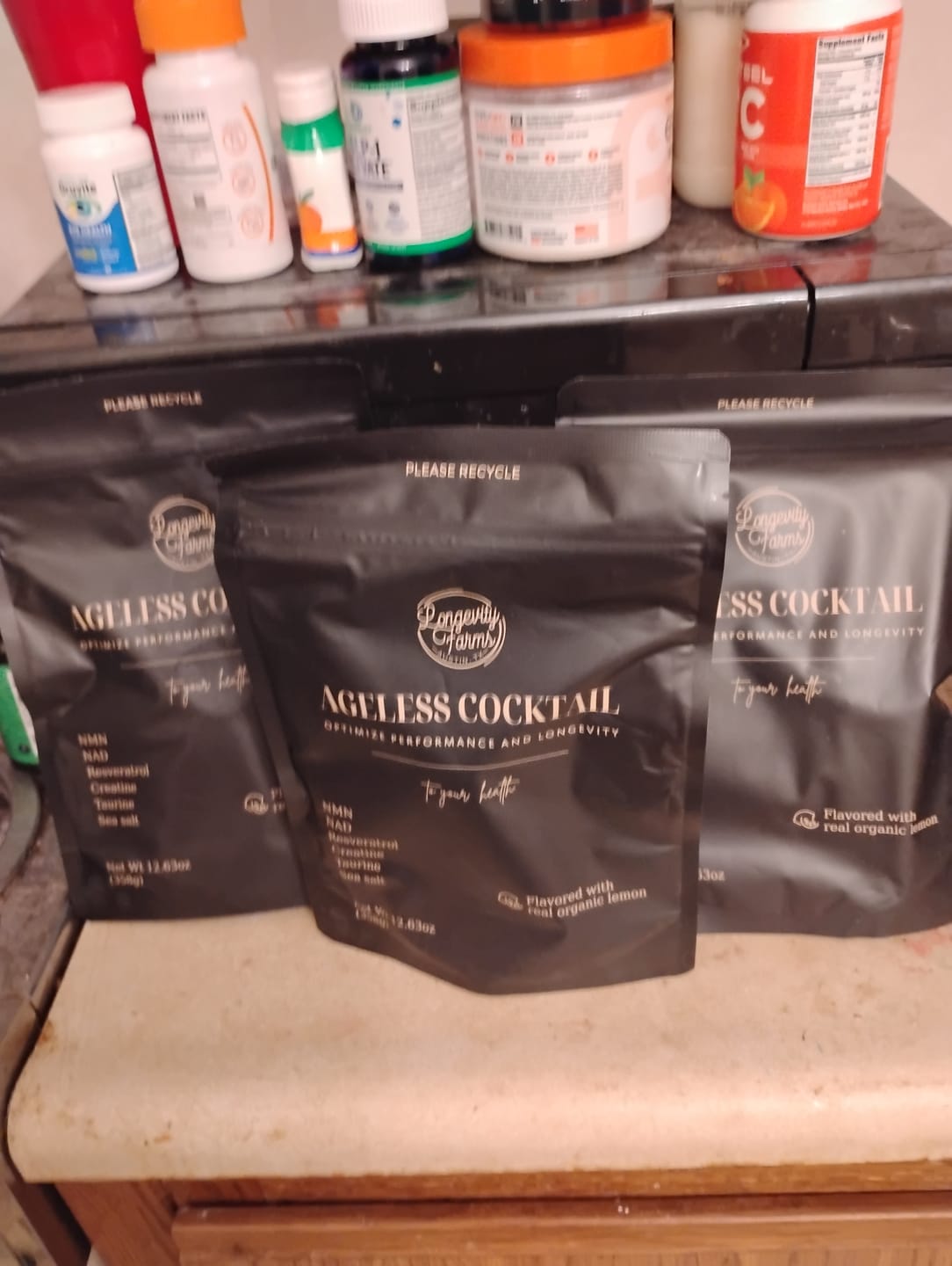 Customer photo review of Ageless Cocktail