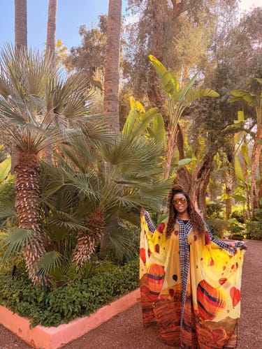 Queene D. in Alma Goddess Kaftan