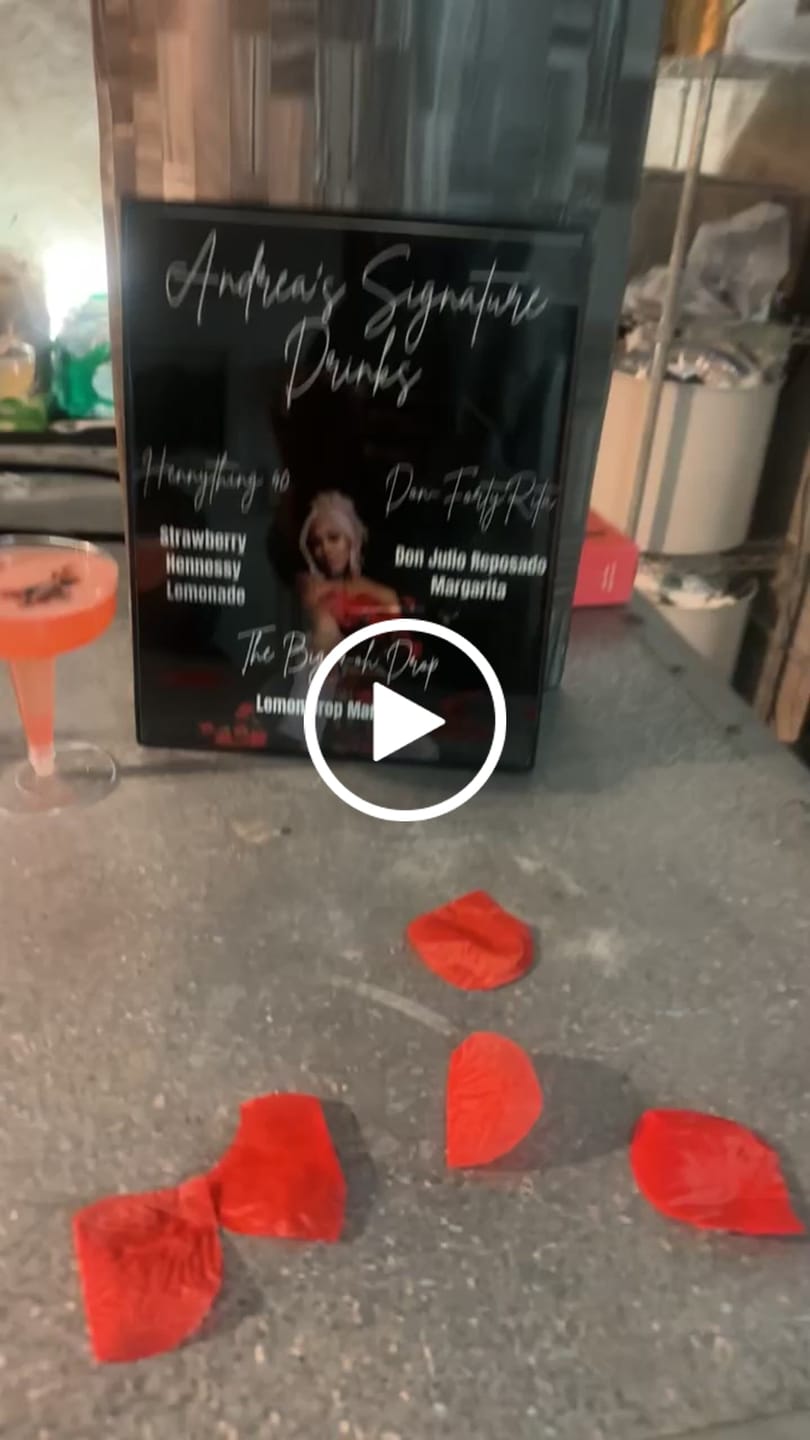 Customer video review of 50-1000 Personalized Edible Drink Toppers: Monogram Cocktail Garnishes